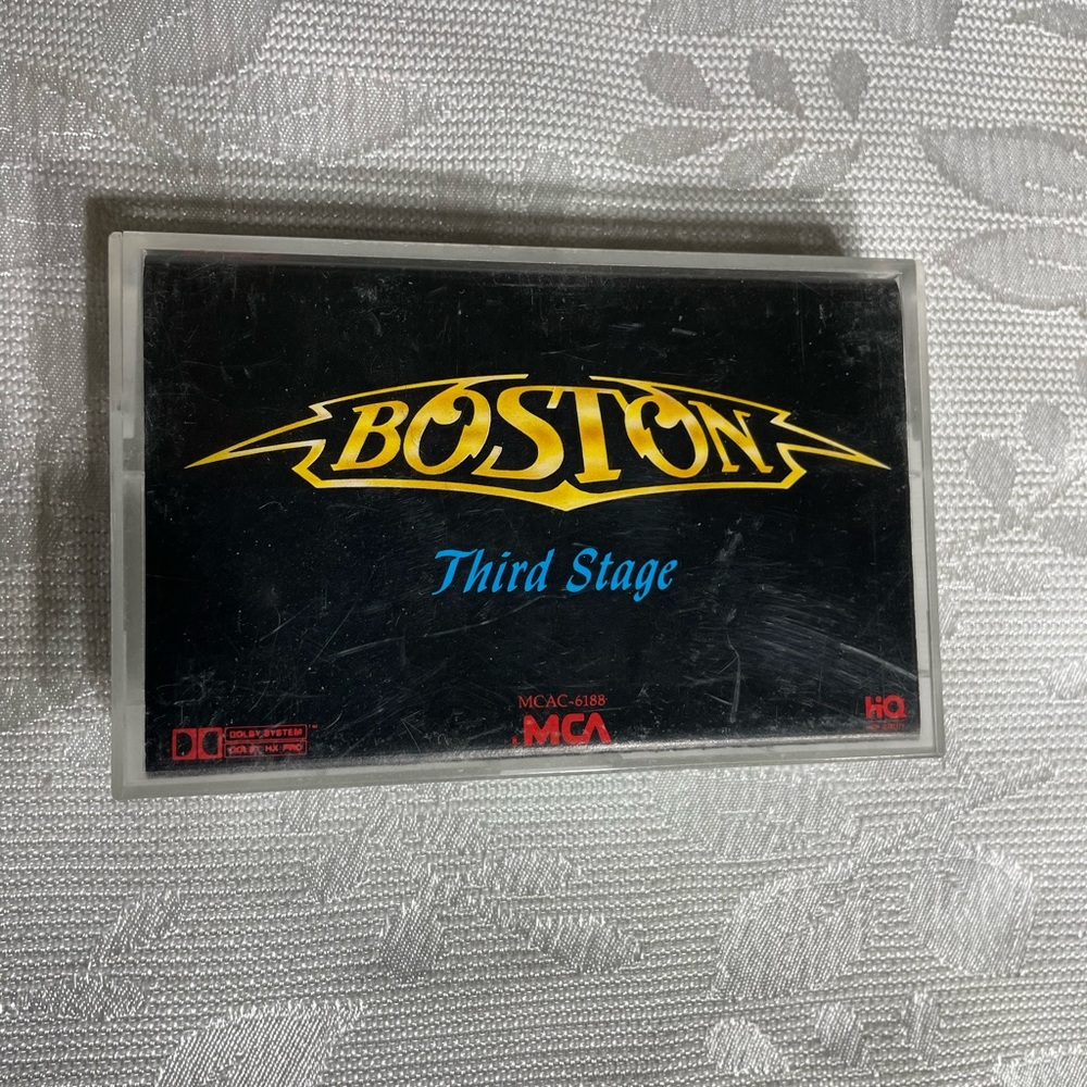 Boston cassette tape Third Stage